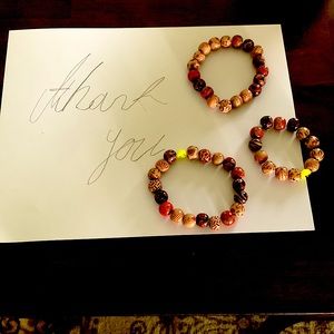 African styled bracelet’s one baby sized one kid sized (9/16) one adult homemade